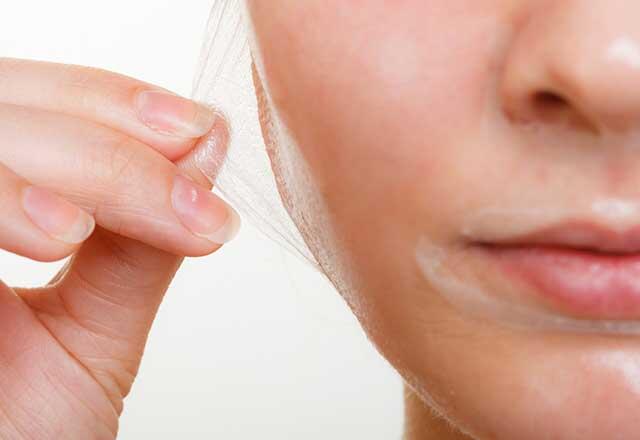 Maskeoppskrifter som fjerner død hud fra huden