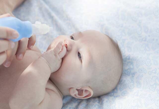 Kako se bebama začepi nos?