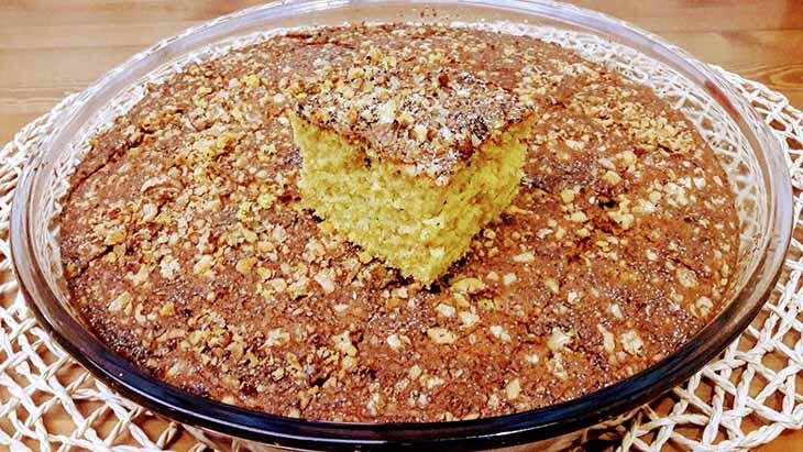 Kukurūzų miltų skonis: Gülüt pyragas