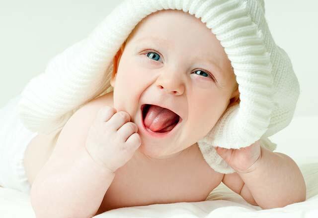 Et lykkelig fordøyelsessystem er viktig for glade babyer