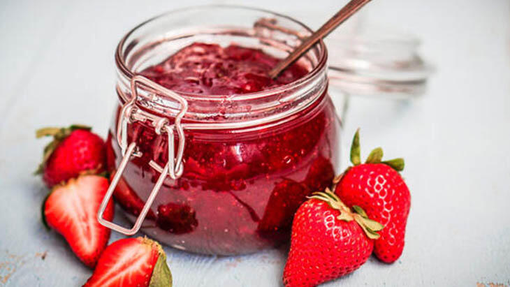Hausgemachtes Erdbeermarmelade-Rezept - Einfache Erdbeermarmelade-Zubereitung
