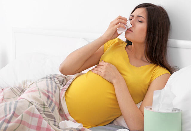Was verursacht Nasenbluten während der Schwangerschaft?